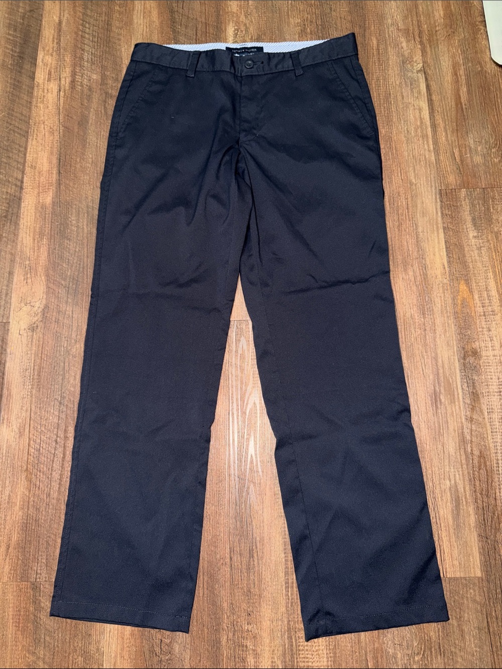 Boys Tommy‎ Hilfiger Navy Dress Pants Performance Material size 14